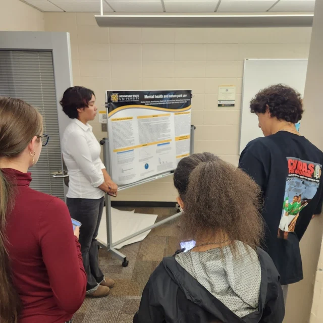What a morning! Keith Ray, Director of Conservation, spent the morning hearing presentations from students at Kennesaw State University about the discoveries they made about our parks and how they are used. Such bright young minds helping bring big ideas to SE Trust and guiding how we manage our parks in the future. Thanks to Dr. Francesco Strazzullo and his students for all their hard work and insight!